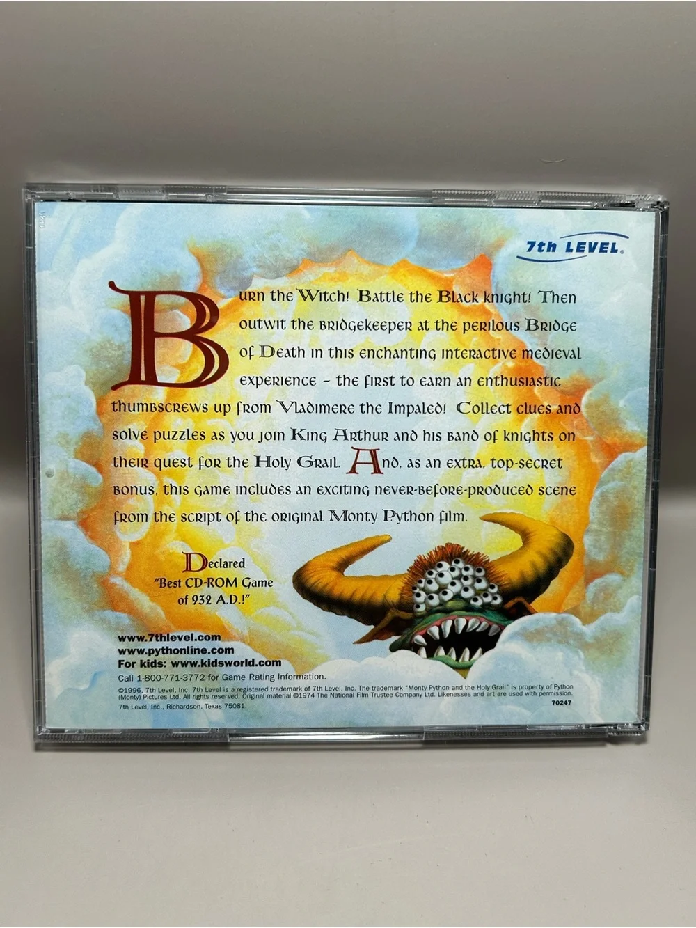 Monty Python & the Quest for the Holy Grail - PC Game Special Signature Edition